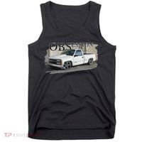 Obs Truck 90s Single Cab Lowered 1500 Truck Car Enthusiast Tank Top thumb 0