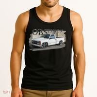 Obs Truck 90s Single Cab Lowered 1500 Truck Car Enthusiast Tank Top thumb 3