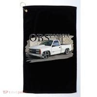 Obs Truck 90s Single Cab Lowered 1500 Truck Car Enthusiast Golf Towel thumb 0