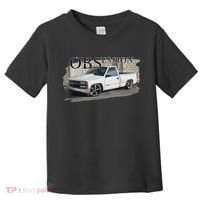 Obs Truck 90s Single Cab Lowered 1500 Truck Car Enthusiast Toddler T-Shirt thumb 0