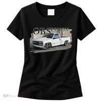 Obs Truck 90s Single Cab Lowered 1500 Truck Car Enthusiast Women's T-Shirt thumb 0