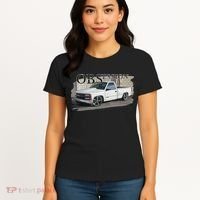 Obs Truck 90s Single Cab Lowered 1500 Truck Car Enthusiast Women's T-Shirt thumb 4