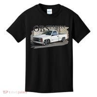 Obs Truck 90s Single Cab Lowered 1500 Truck Car Enthusiast Kids T-Shirt thumb 0