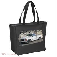 Obs Truck 90s Single Cab Lowered 1500 Truck Car Enthusiast Tote Bag thumb 2