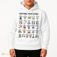 Occupational Therapy Alphabet OT Therapist Teacher Assistant Hoodie thumb 2