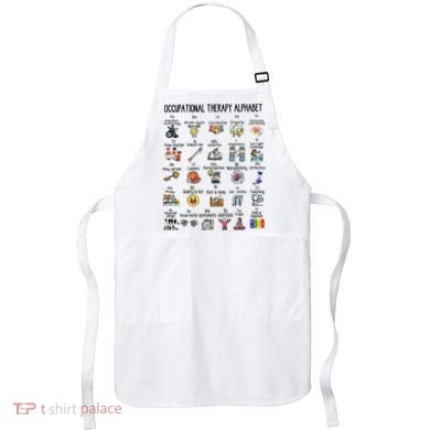 Occupational Therapy Alphabet OT Therapist Teacher Assistant Apron