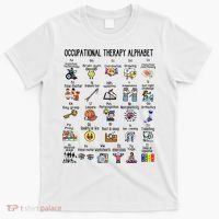 Occupational Therapy Alphabet OT Therapist Teacher Assistant T-Shirt thumb 0