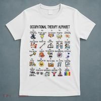 Occupational Therapy Alphabet OT Therapist Teacher Assistant T-Shirt thumb 5