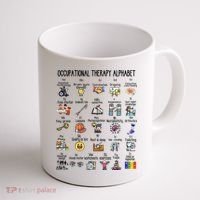 Occupational Therapy Alphabet OT Therapist Teacher Assistant Coffee Mug thumb 1