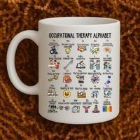 Occupational Therapy Alphabet OT Therapist Teacher Assistant Coffee Mug thumb 2