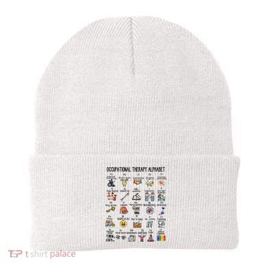 Occupational Therapy Alphabet OT Therapist Teacher Assistant Beanie