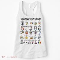Occupational Therapy Alphabet OT Therapist Teacher Assistant Women's Tank Top thumb 0