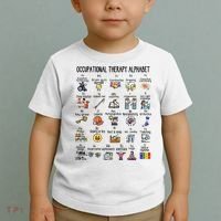 Occupational Therapy Alphabet OT Therapist Teacher Assistant Toddler T-Shirt thumb 2