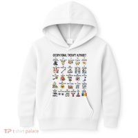 Occupational Therapy Alphabet OT Therapist Teacher Assistant Kids Hoodie thumb 0