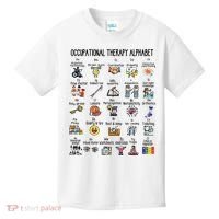 Occupational Therapy Alphabet OT Therapist Teacher Assistant Kids T-Shirt thumb 0