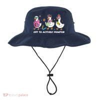 Off To Actively Monitor Silly Goose School Bucket Hat thumb 0