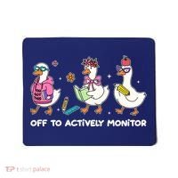 Off To Actively Monitor Silly Goose School Mousepad thumb 0
