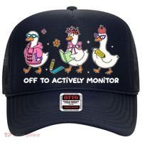 Off To Actively Monitor Silly Goose School Hat thumb 0
