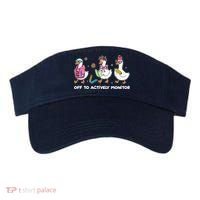 Off To Actively Monitor Silly Goose School Visor thumb 0