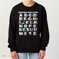 Occupational Therapy Alphabet Educational Ot Therapist Abcs Women's Sweatshirt thumb 0