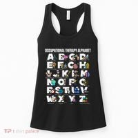 Occupational Therapy Alphabet Educational Ot Therapist Abcs Women's Tank Top thumb 0