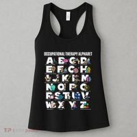 Occupational Therapy Alphabet Educational Ot Therapist Abcs Women's Tank Top thumb 3