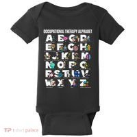 Occupational Therapy Alphabet Educational Ot Therapist Abcs Baby Bodysuit thumb 0
