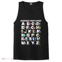 Occupational Therapy Alphabet Educational Ot Therapist Abcs PosiCharge Competitor Tank thumb 0