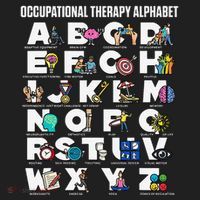Occupational Therapy Alphabet Educational Ot Therapist Abcs Hat thumb 2