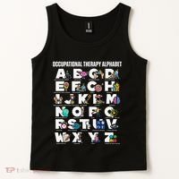 Occupational Therapy Alphabet Educational Ot Therapist Abcs Tank Top thumb 2