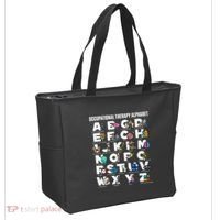Occupational Therapy Alphabet Educational Ot Therapist Abcs Tote Bag thumb 2