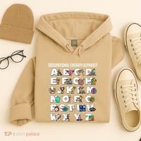 Occupational Therapy Alphabet Educational Ot Therapist Abcs Hoodie thumb 4