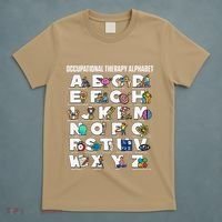 Occupational Therapy Alphabet Educational Ot Therapist Abcs T-Shirt thumb 5