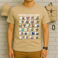 Occupational Therapy Alphabet Educational Ot Therapist Abcs T-Shirt thumb 6