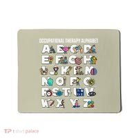 Occupational Therapy Alphabet Educational Ot Therapist Abcs Mousepad thumb 0
