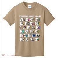 Occupational Therapy Alphabet Educational Ot Therapist Abcs Kids T-Shirt thumb 0