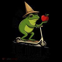 Off To Actively Monitor Frog Teacher Test Day Coffee Mug thumb 5