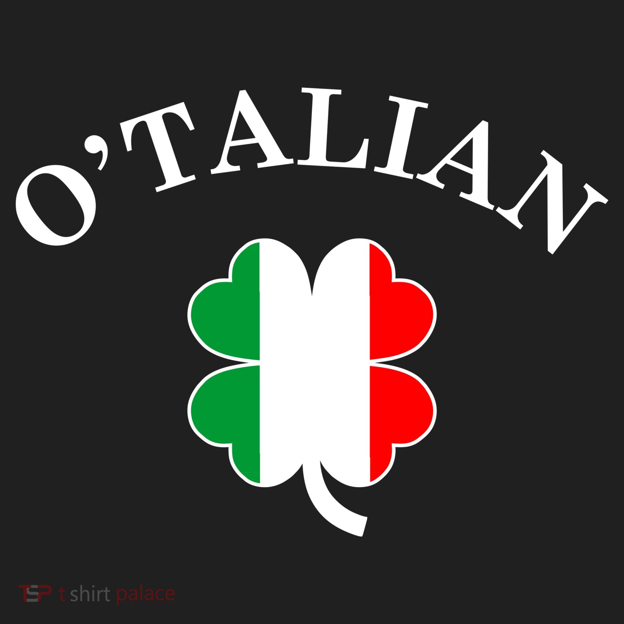 O'Talian Italian Irish Shamrock St. Patrick's Day Women's Sweatshirt