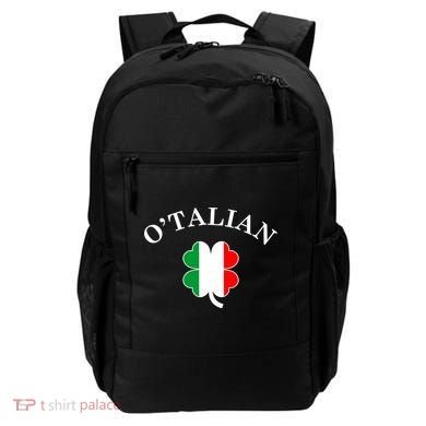 O'Talian Italian Irish Shamrock St. Patrick's Day Backpack