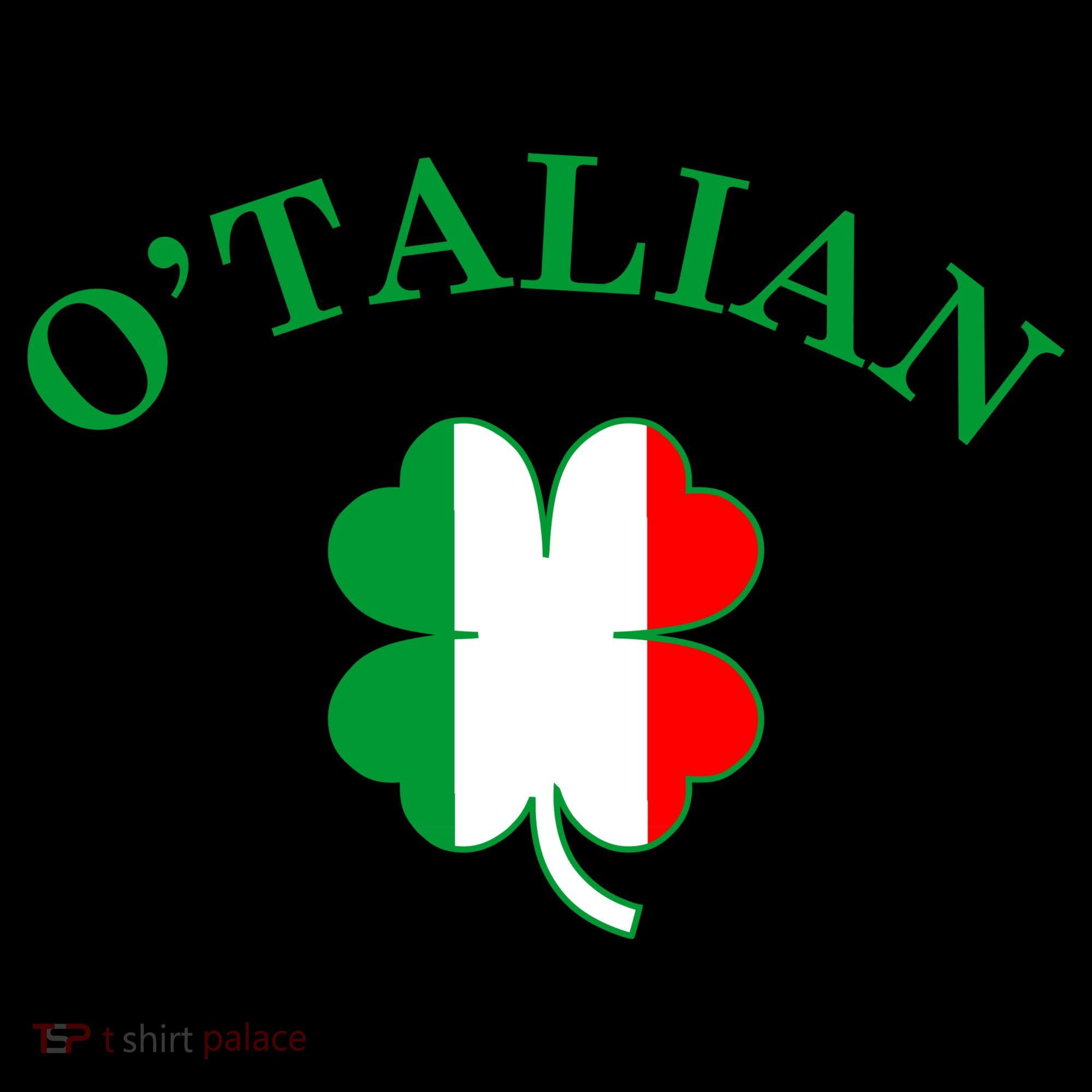 O'Talian Italian Irish Shamrock St. Patrick's Day Coffee Mug