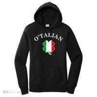 O'Talian Italian Irish Shamrock St. Patrick's Day Women's Hoodie thumb 0