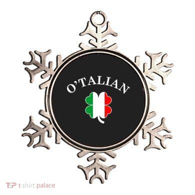 O'Talian Italian Irish Shamrock St. Patrick's Day Ornament