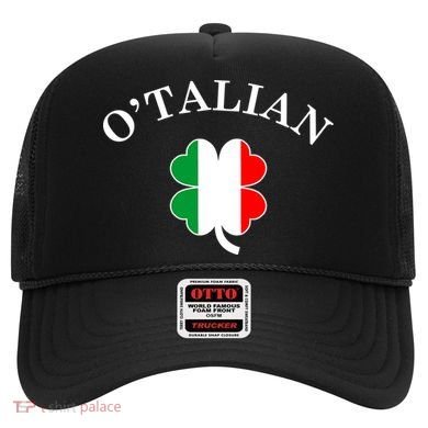 O'Talian Italian Irish Shamrock St. Patrick's Day Hat
