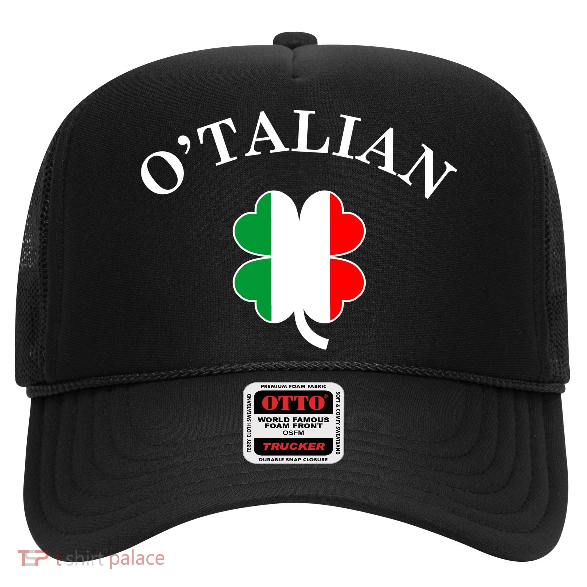 O'Talian Italian Irish Shamrock St. Patrick's Day Hat