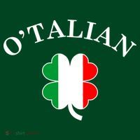 O'Talian Italian Irish Shamrock St. Patrick's Day T-Shirt thumb 7