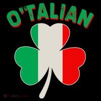 O'Talian St Patrick's Day Italian Shamrock Flag Coffee Mug thumb 5