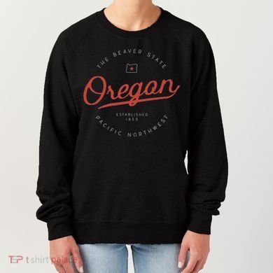 Oregon The Beaver State Pacific Northwest Pnw Women's Sweatshirt