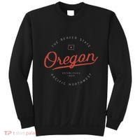 Oregon The Beaver State Pacific Northwest Pnw Sweatshirt thumb 0