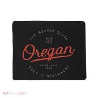 Oregon The Beaver State Pacific Northwest Pnw Mousepad thumb 0