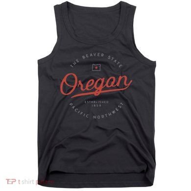 Oregon The Beaver State Pacific Northwest Pnw Tank Top
